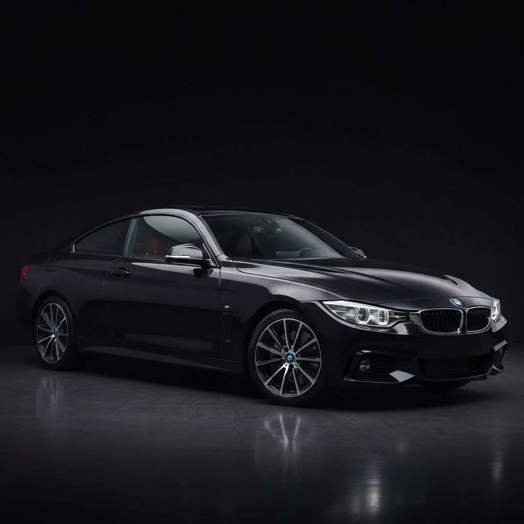 Luxury sedan detailing